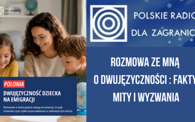 Rozmowa o dwujęzyczności w Polskim Radiu dla Zagranicy